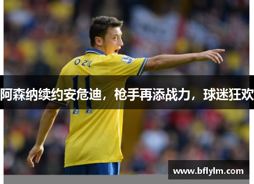 阿森纳续约安危迪，枪手再添战力，球迷狂欢